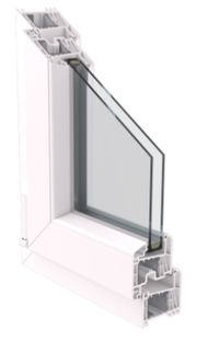 ventana de PVC KÖMMERLING serie EUROFUTUR